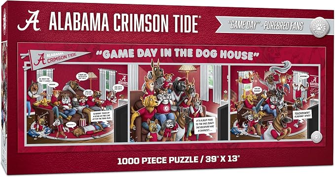 YouTheFan NCAA Game Day in The Dog House - 1000pc Puzzle