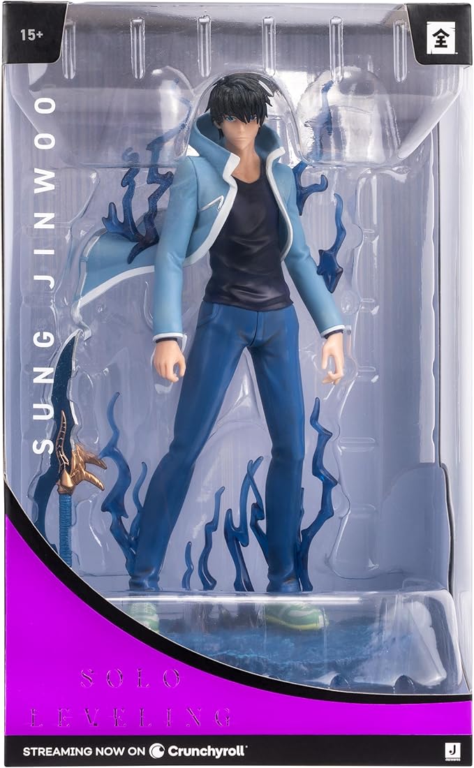 Total Anime Jinwoo - 9-Inch Collector Statue with Environmental Base and Premium