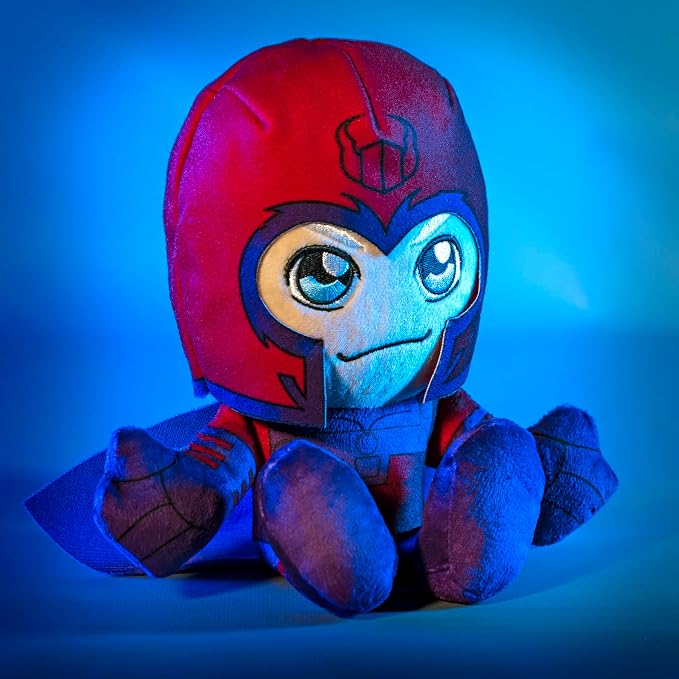 Bleacher Creatures Marvel Magneto 8" Kuricha Sitting Plush- Soft Chibi Inspired Toy