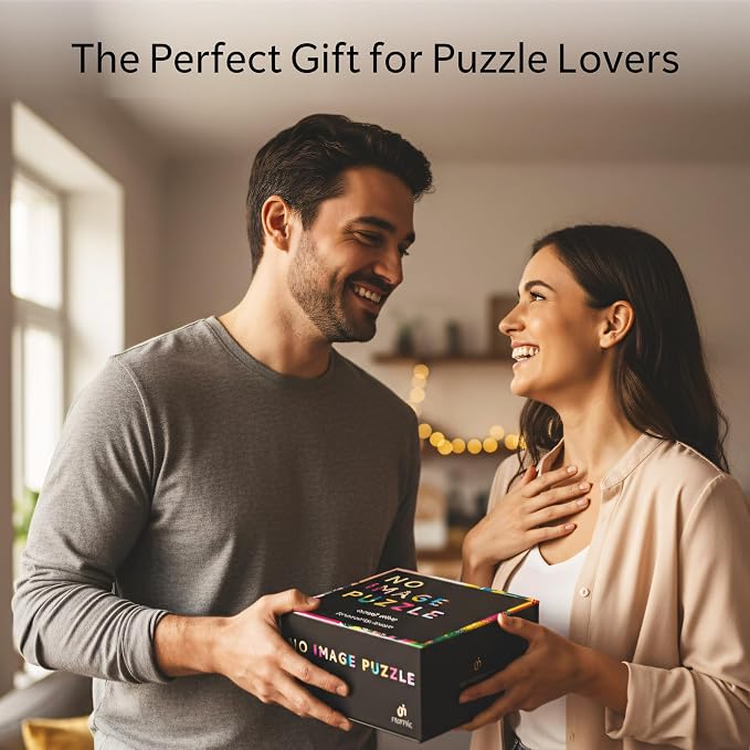 No Image Puzzle 1000 Irregular Pieces Extreme Difficult Jigsaw Challenge Adults Hardest Puzzle No Guide Ultimate Brain Teaser Intermediate Level Sunset Drive Mystery Unique Gift