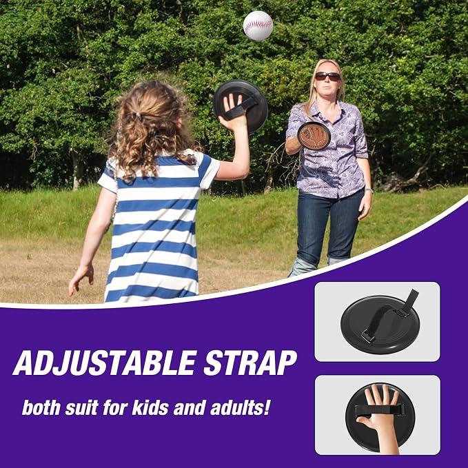 HYES 4 in 1 T Ball Sets for Kids 3-5 with Toss and Catch Ball Set, Hanging Tee Stand with Auto Pitching Machine/ 2 Bats, Indoor Outdoor Toys Baseball Gifts for Toddler Boys Girls, Purple