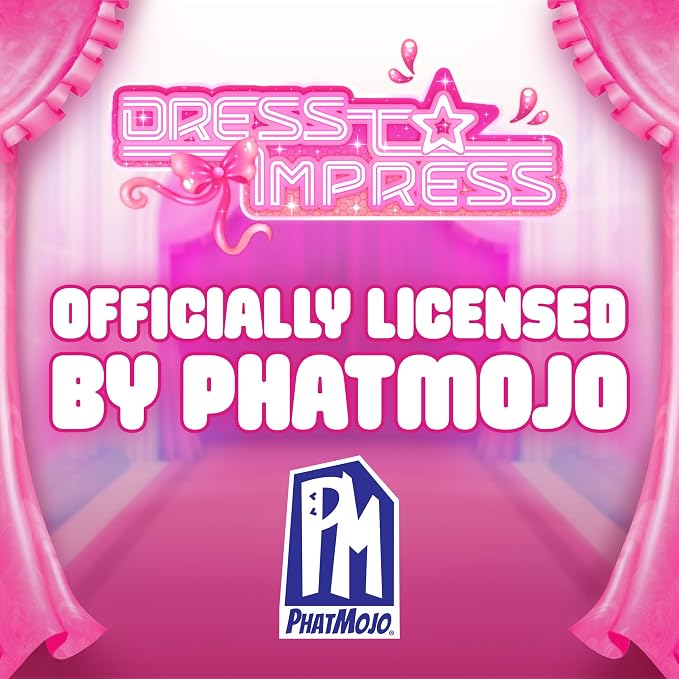 Dress To Impress — Lana Deluxe Fashion Doll Set — Series 1 Wave 1 — 11.5-Inch Tall Doll — Doll Playset, Accessories, Collector Card — Includes DLC Codes — Officially Licensed Set by PhatMojo