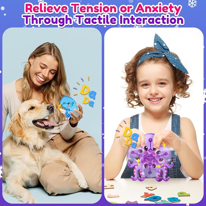 Oriate Magnet Arctic Animals for Magnetic Tiles, 6pcs Movable Joints Zoo Animals for Magnetic Blocks, Animal Toys Compatible with Magnetic Tiles, Educational Magnetic Building Tiles for Kids