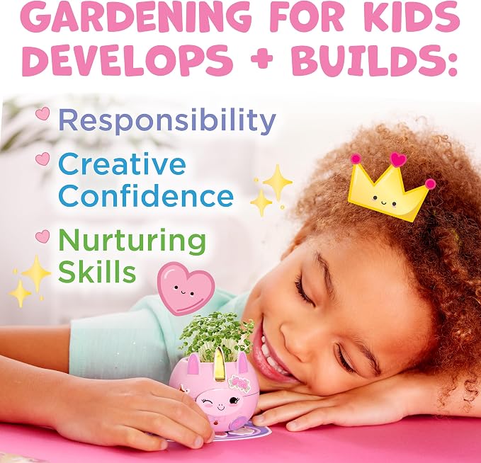 Creativity for Kids Plant-A-Pet: Unicorn | Summer Fun & Back to School Crafts | Mini Unicorn Gifts for Girls | Kids Activities (Ages 6+)