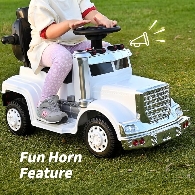 Outfunny 3-in-1 Ride on Push Car for Toddler 1-3 Years with Handle & Music