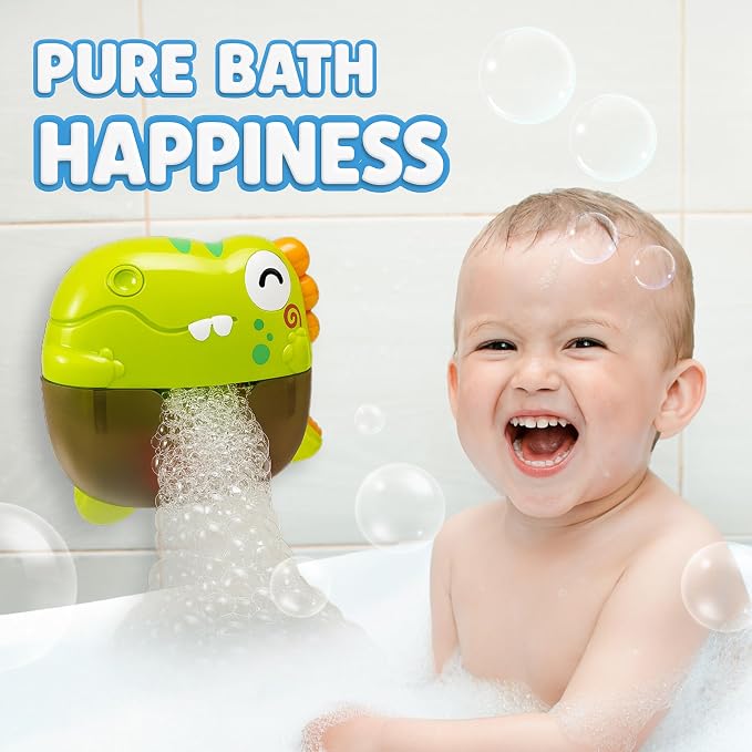 Bath Bubble Machine - Bathtub Bubble Machine, Bath Toys | Bathtub Bubble Machine, Light Up Bubbles Maker for Bathtub - Bubbles Bath Maker with Lights and Music, BPA Free