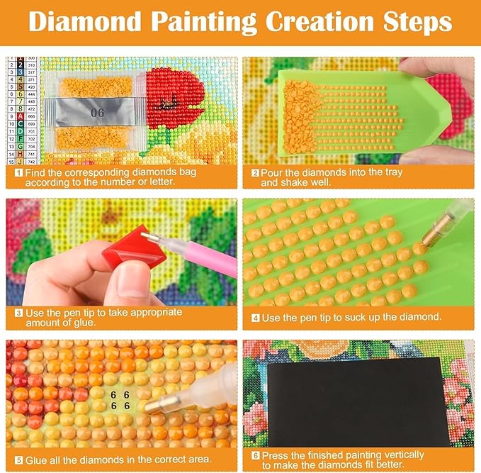 RYMILIE Black Cat Diamond Art Kits for Adults, Diamond Painting Dots Art Kits for Adults Beginners, 5D DIY Full Drill Round Rhinestone Gem Art Crafts Paintings for Home Wall Decor 12"x16"