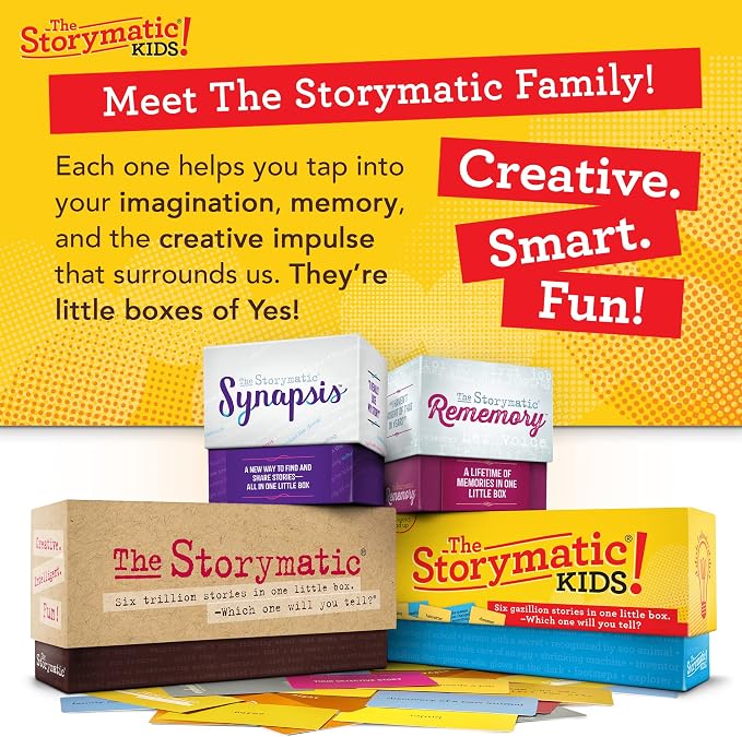 Storymatic Kids – Writing Prompts for Young Writers – Storytelling Games – Teacher Tool
