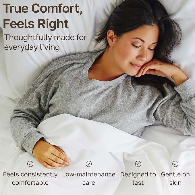 California Design Den Natural 100% Cotton Sheets Queen Size Bed Set Deep Pockets - Luxury Hotel 800 Thread Count, Soft Sateen Cotton Bed Sheets Queen, Durable Bedding Set - Red Wine