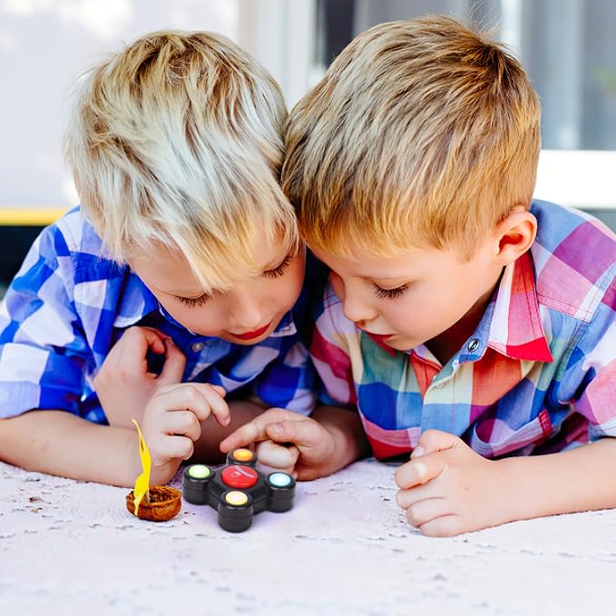Point Games Memory Run - Electronic Memory Handheld Game with Lights - Competitive Maze Challenge Gameplay -Cognitive Developmental Brain Teaser Puzzle Toy - Kids Ages 6+