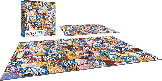 RoseArt - Kellogg's - Pop Tart Party - 1000 Piece Jigsaw Puzzles for Adults