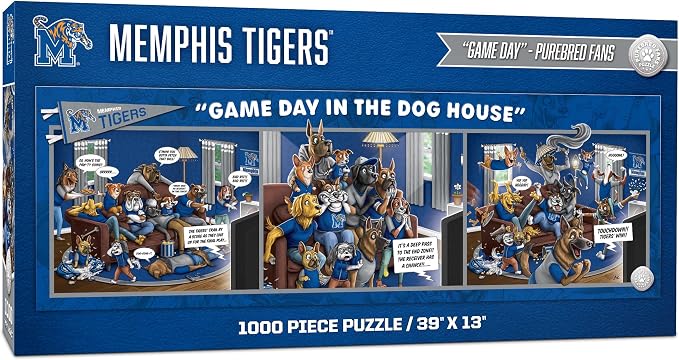 YouTheFan NCAA Game Day in The Dog House - 1000pc Puzzle