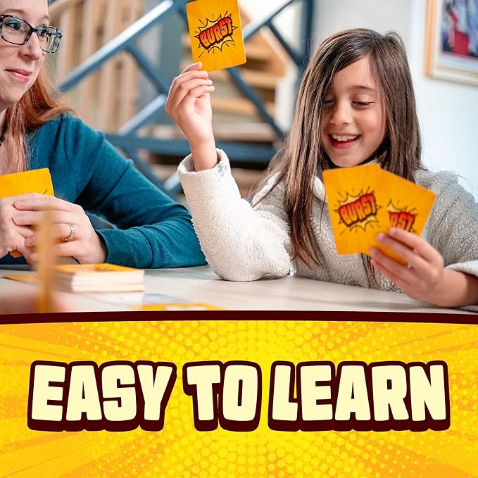 Lost Boy Entertainment Burst - Card Games - Family Party - Game Night - for Kids 10 and Up - Games for Adults - Creators of Piles!