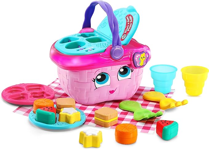 LeapFrog Shapes and Sharing Picnic Basket (Frustration Free Packaging), Pink