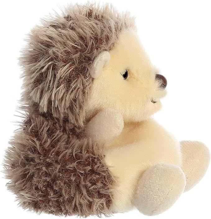 Aurora® Adorable Palm Pals™ Hedgie Hedgehog™ Stuffed Animal - Fun Collectible Plush for Kids and Adult Collectors - Perfect for Decorating Rooms and Birthday Gifts - Brown 4.5 Inches