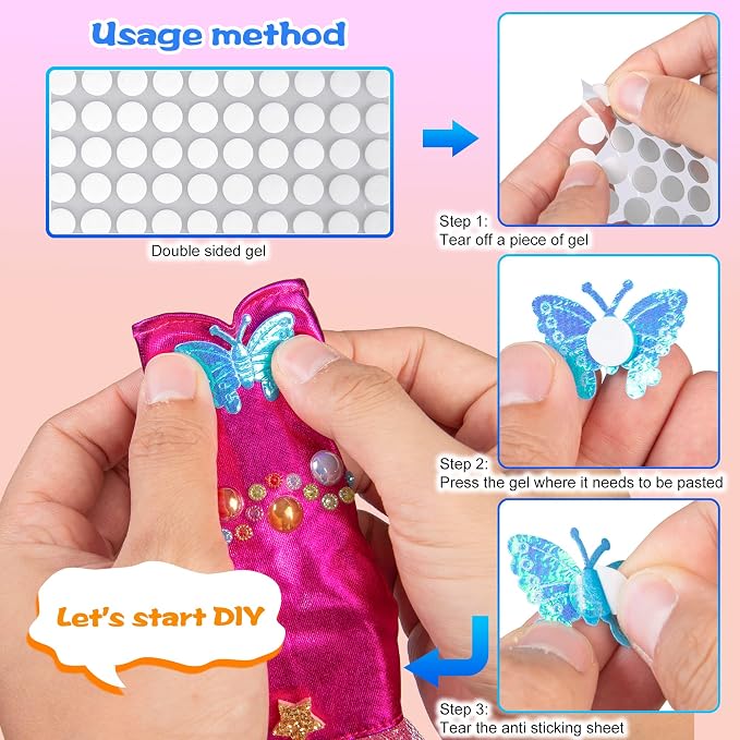 139pcs 11.5-inch Fashion Doll and Wardrobe Playset: Wedding Dress, Outfits, Shoes, Bags, Necklace, DIY Stickers Accessories