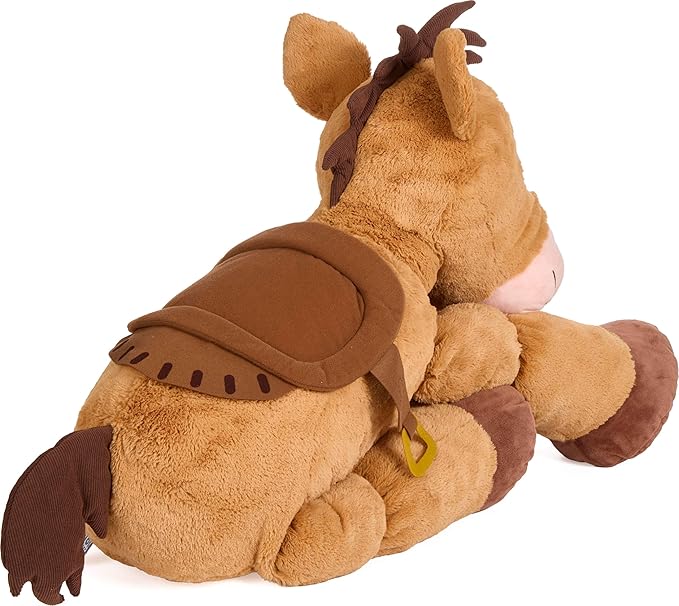 Mattel Disney and Pixar Toy Story 5 Ginormous Plush, 24-Inch Soft Toys, Extra-Large, Oversized Stylized Stuffed Animal Dolls