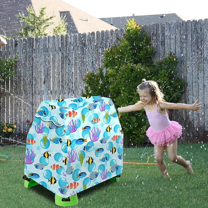 Okcool Kids Water Table Cover Fit Water Table,Outdoor Water Table Toys Cover, A Wide Selection of Cute Colors and Patterns