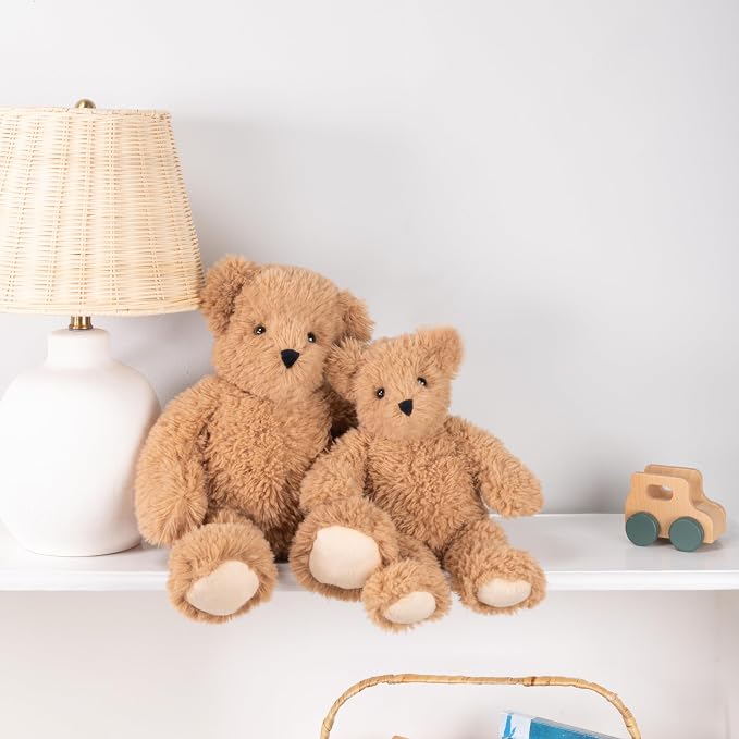 Vermont Teddy Bear | Buttercream Teddy Bear Stuffed Animal | Classic Soft Plush with 100% Recycled Filling, Design in USA | 18 Inch | Super Soft Teddy Bear Collection