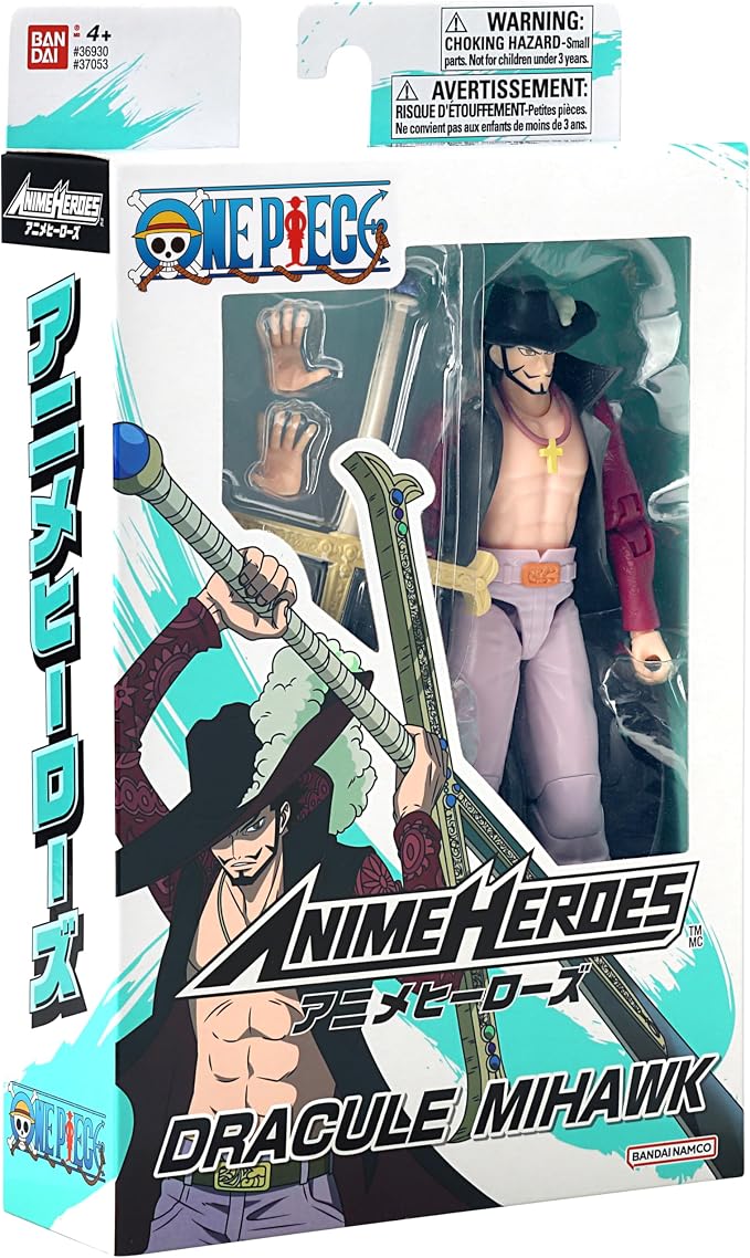 ANIME HEROES - One Piece - Dracule Mihawk Action Figure