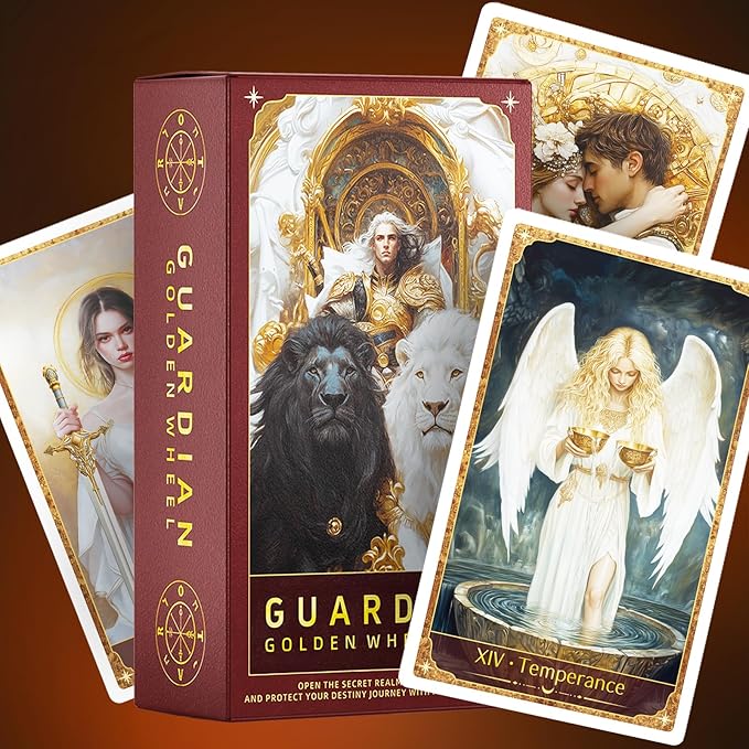 Sacred Tarot Card, Beginner and Expert Original Tarot Electronic Guide，Original and Beautiful Everyday Witch Decks, Divination Tools for All Skill Levels.