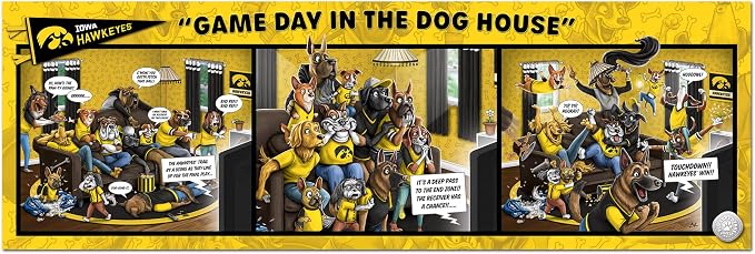 YouTheFan NCAA Game Day in The Dog House - 1000pc Puzzle
