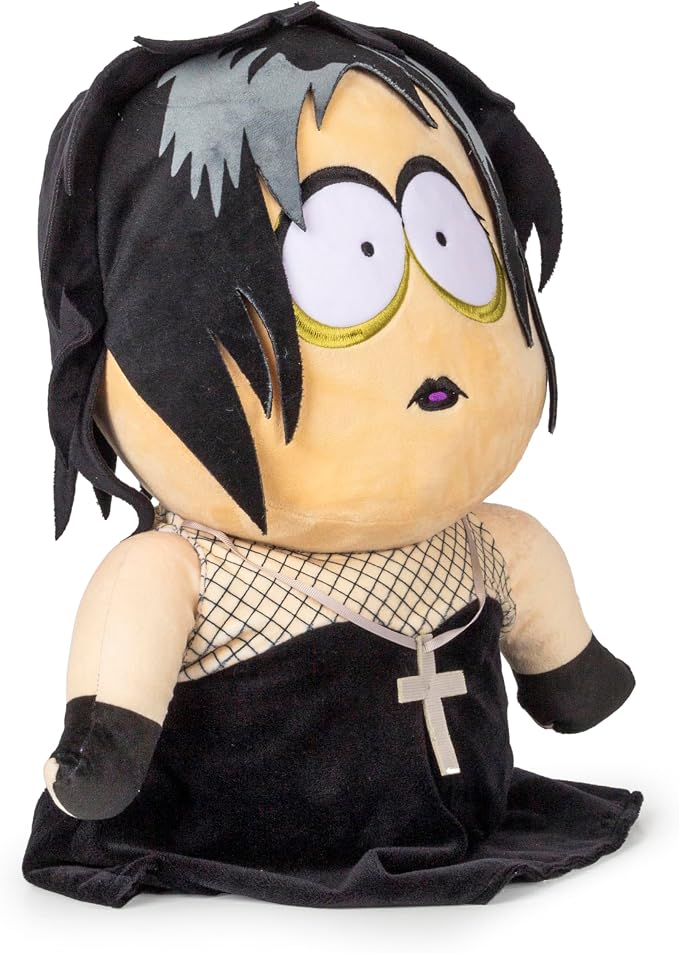 Jay Franco South Park Goth Kid Henrietta Plush Pillow Buddy - Super Soft Character Pillow - Polyester Microfiber, 23 Inches