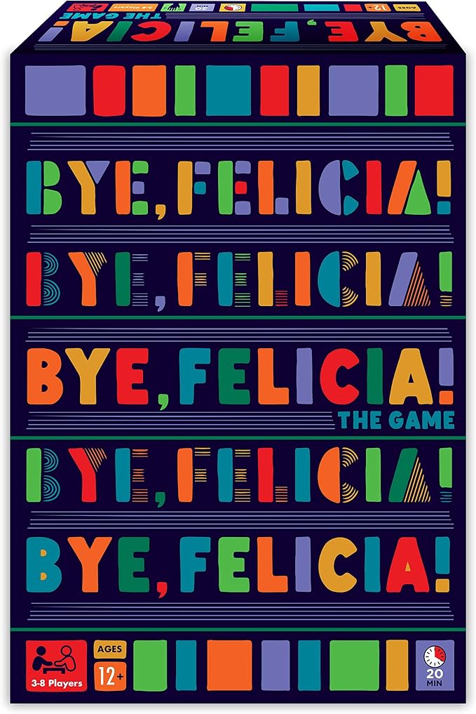Big G Creative: Bye, Felicia! Party Game,The Fast-Paced Board Game with a Goodbye Diss, for Teens & Adults, 3 to 8 Players, for Ages 12 and up