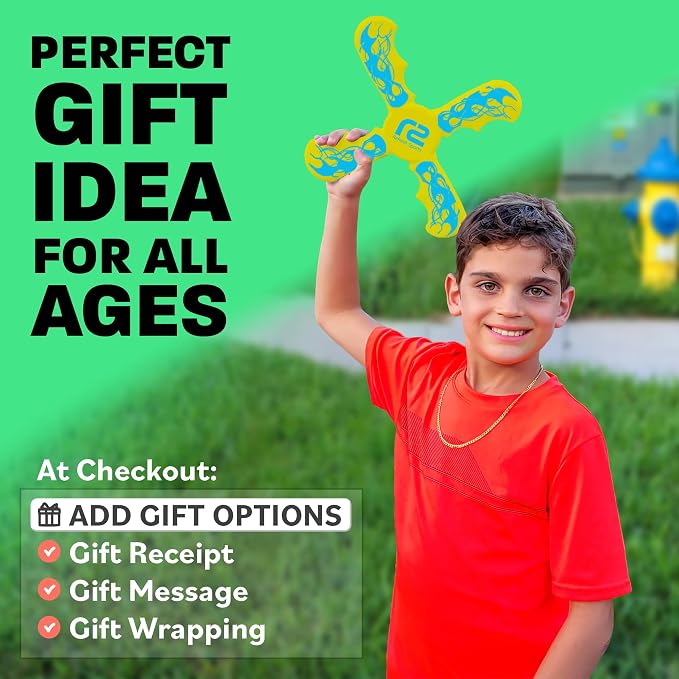 Kids Beach Toys & Beach Games - Ultimate Beach Boomerangs for Summer Play - Fun Outdoor Summer Toy for Boys & Girls - Beach Toys for Kids Ages 8-12 & Tons Of Fun Toy Outdoor Gifts For Kids 6 7 8 9 10+