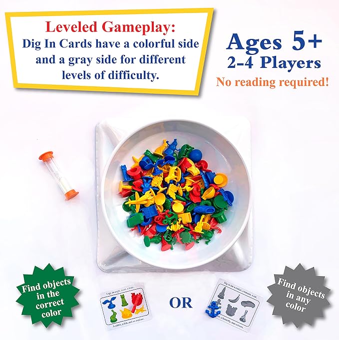 Briarpatch University Games I Spy Dig in Game, Grades K+ (UG-06101)