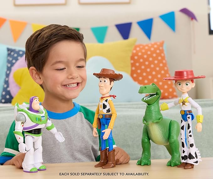 Mattel Disney and Pixar Toy Story 5 Woody Action Figure | 7-inch Playscale, 1 Key Character, 8+ Posable Joints, Movie-Accurate Design