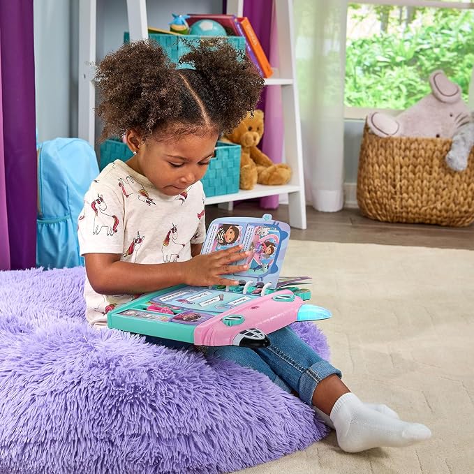 VTech Gabby’s Dollhouse Cat-a-Vator Discovery Book
