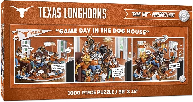 YouTheFan NCAA Game Day in The Dog House - 1000pc Puzzle