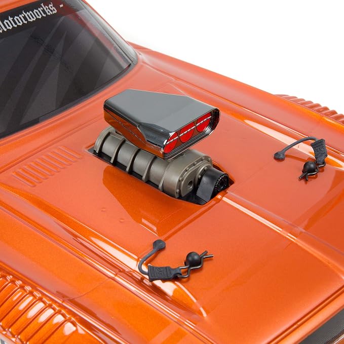ARRMA 1/7 Felony 6S BLX Street Bash All-Road Muscle Car RTR (Ready-to-Run Transmitter and Receiver Included, Batteries and Charger Required), Orange, ARA7617V2T2