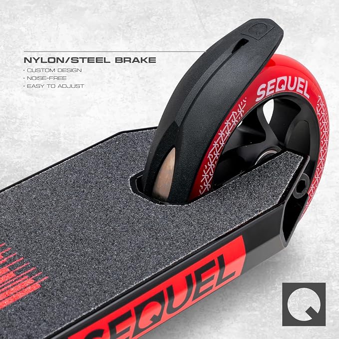 Sequel Ignite Pro Scooter, Pro Stunt Scooter Complete Trick Scooter for Kids 8+, Beginner Skatepark BMX Scooter