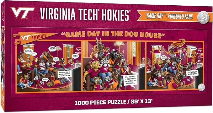 YouTheFan NCAA Game Day in The Dog House - 1000pc Puzzle