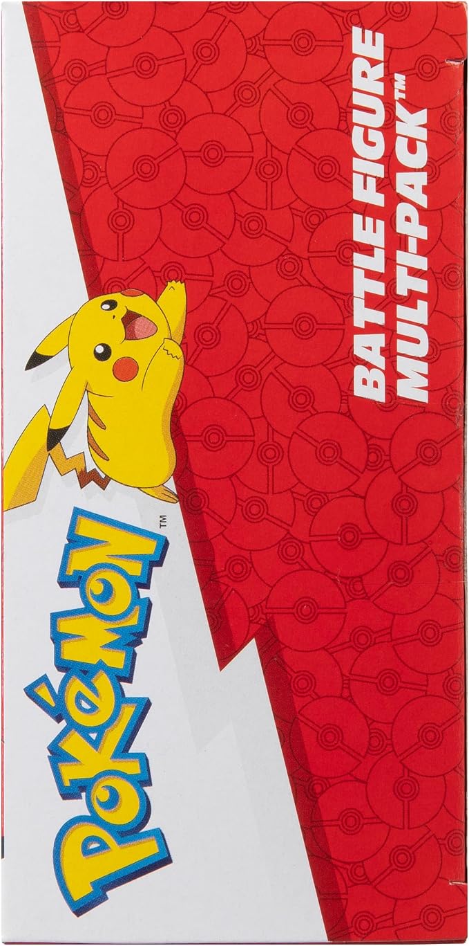 Pokemon Battle Figure 2 Pack - 2-Inch Sprigatito and 4.5-Inch Snorlax Battle Ready Figures