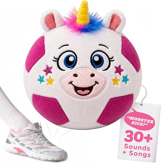 Move2Play, Hilariously Interactive Toy with Music & Sound Effects for Boy & Girl | Ball for Toddler & Baby | 6, 12, 18+ Months | 1, 2, 3+ Year Old