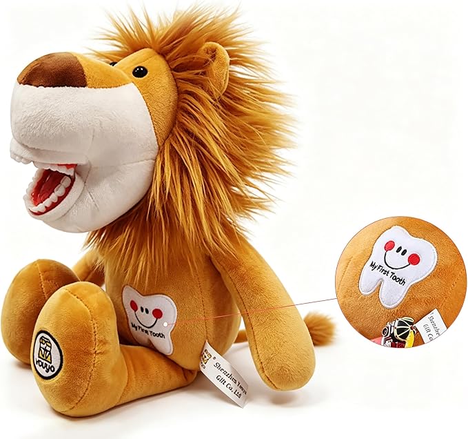 Tooth Fairy Plush Doll, Dental Stuffed Oral Health Presentation Puppet Doll Tooth Fairy Dental Educational Plush Small Size Doll with Teeth for Kids Chidren Boys Girls