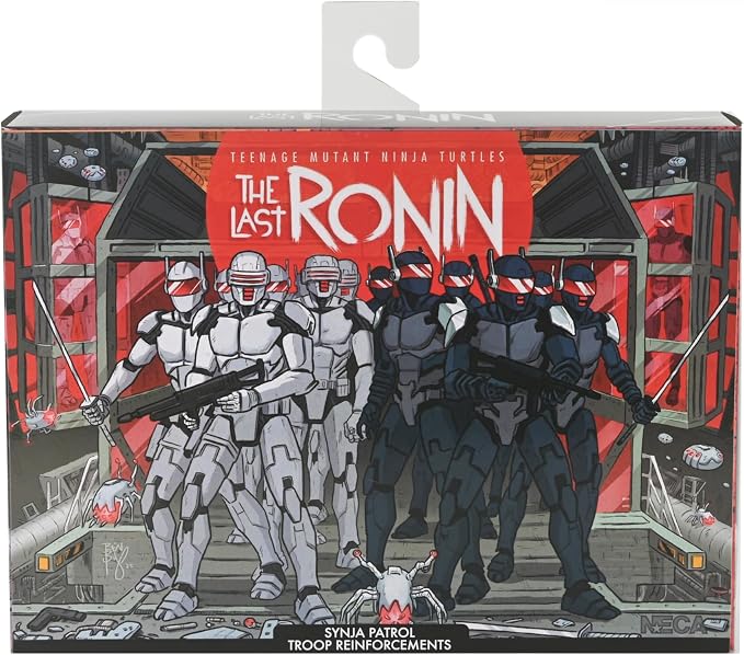 NECA Teenage Mutant Ninja Turtles (The Last Ronin) - 7" Scale Action Figure - Synja Robots 2 Pack