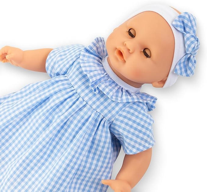 Corolle Premier Poupon Câlin - 12" Soft Baby Doll with Vanilla Scent, Pink Outfit & Sleeping Eyes for Girls Ages 18 Months+, Cute Reborn Realistic Baby Dolls for 2 Year Old Girls