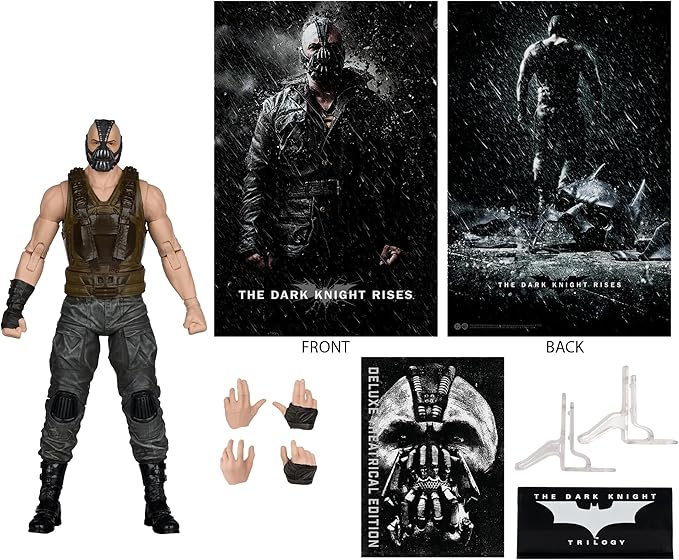 McFarlane Toys- DC Multiverse Bane (The Dark Knight Rises) 7in Action Figure (Deluxe Theatrical Edition)