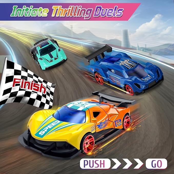 Color Changing Cars Toys Bath Toys for Kids Ages 1-3 4-8 Goodie Bags Fillers for Kids Grandkids Pool Water Toys Boys Birthday Car Gifts Sensory Die-Cast Toys Mini Sensory Toys Theme Party Giveaways