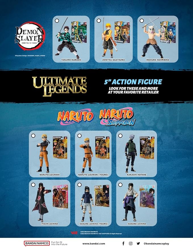 Ultimate Legends - Naruto - Naruto Uzumaki (Young) 5" Action Figure