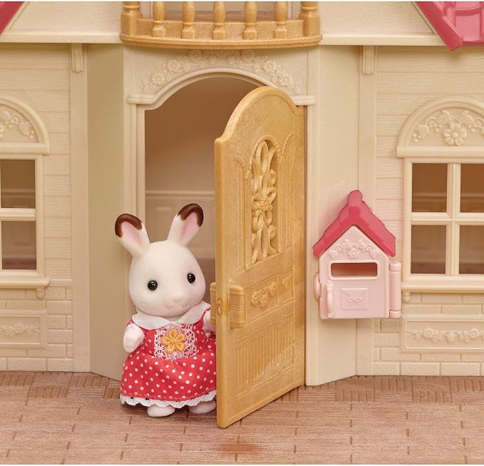 Calico Critters - Red Roof Home - Cozy Cottage - 2026 Edition Dollhouse – Kids Pretend Play House, Miniature Home Playset, Expandable Design, Ages 3+