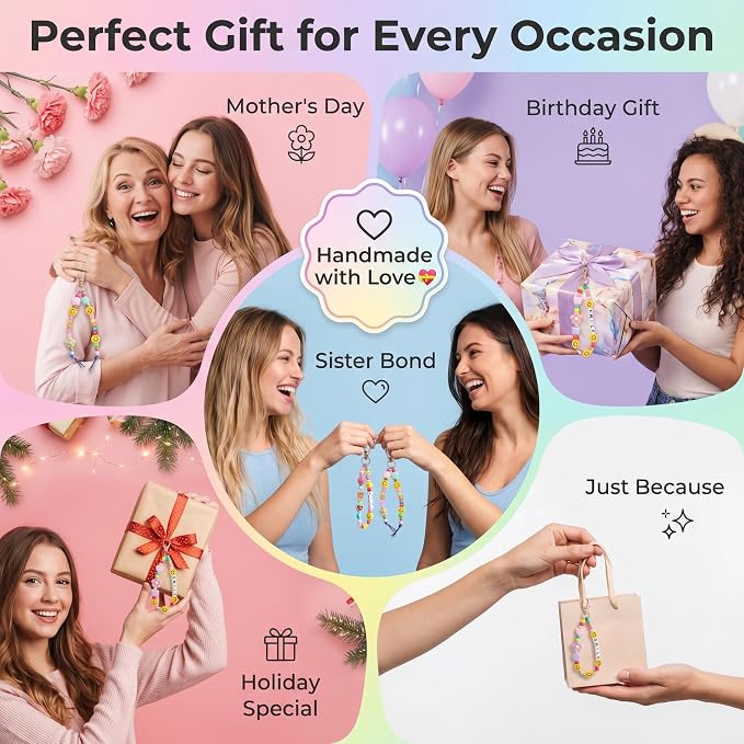 YOJO DIY Keychain Making Kit for Women & Girls, Personalized Jewelry Craft Supplies, Creative Arts and Crafts Set for Bag Charms, Phone Straps & Gifts (421Pcs)
