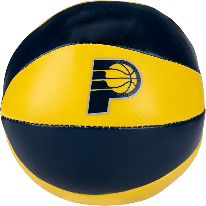 Franklin Sports NBA Toy Basketballs - 2 Pack of Kids Soft Mini Basketballs for Over The Door + Indoor Hoops - NBA Fan Shop