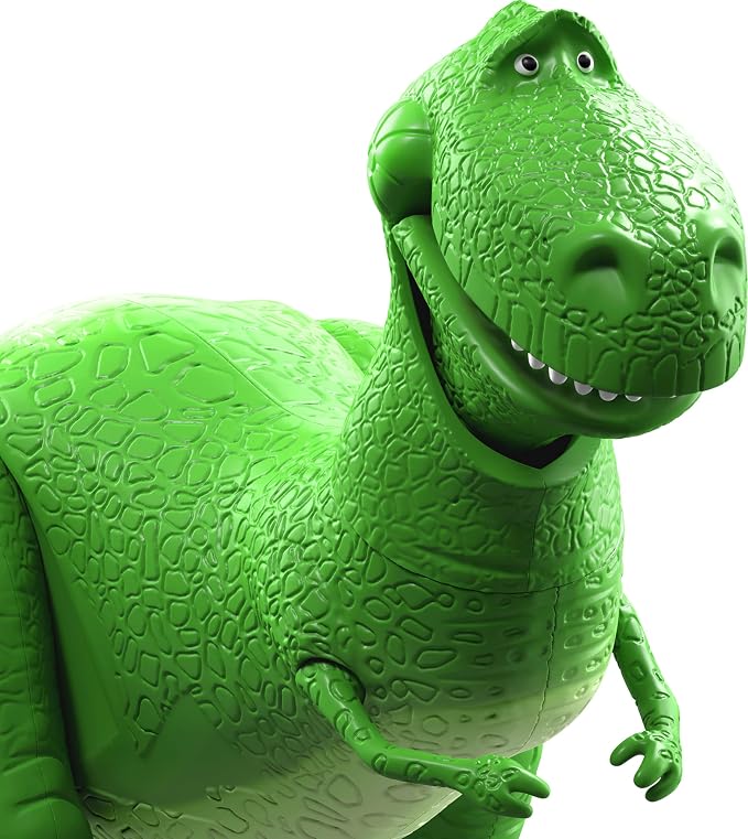 Mattel Disney and Pixar Toy Story 5 Rex Action Figure | 7-inch Playscale, 1 Key Character, 8+ Posable Joints, Movie-Accurate Design