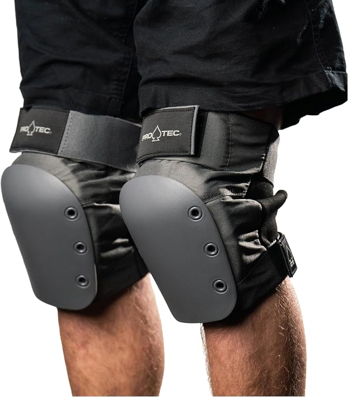 Pro-Tec Street 3-Pack Pad Set - Protective Gear for Skateboarding, Roller Skating, Scooter, Bicycling