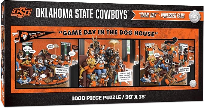 YouTheFan NCAA Game Day in The Dog House - 1000pc Puzzle
